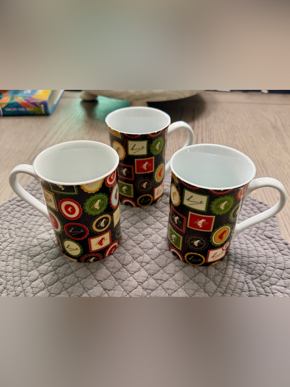 Julius Meinl 4” Silhouette Logo Pattern Ceramic Mug